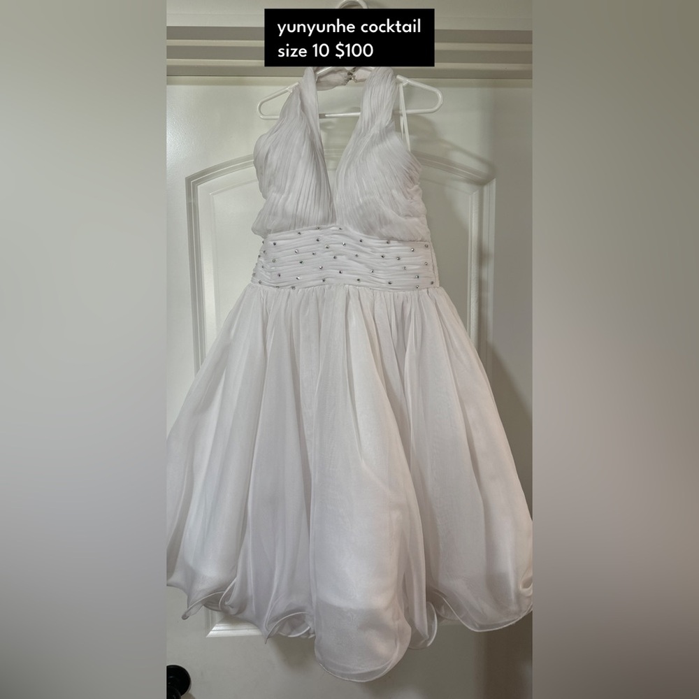Elegant White Kids Dress